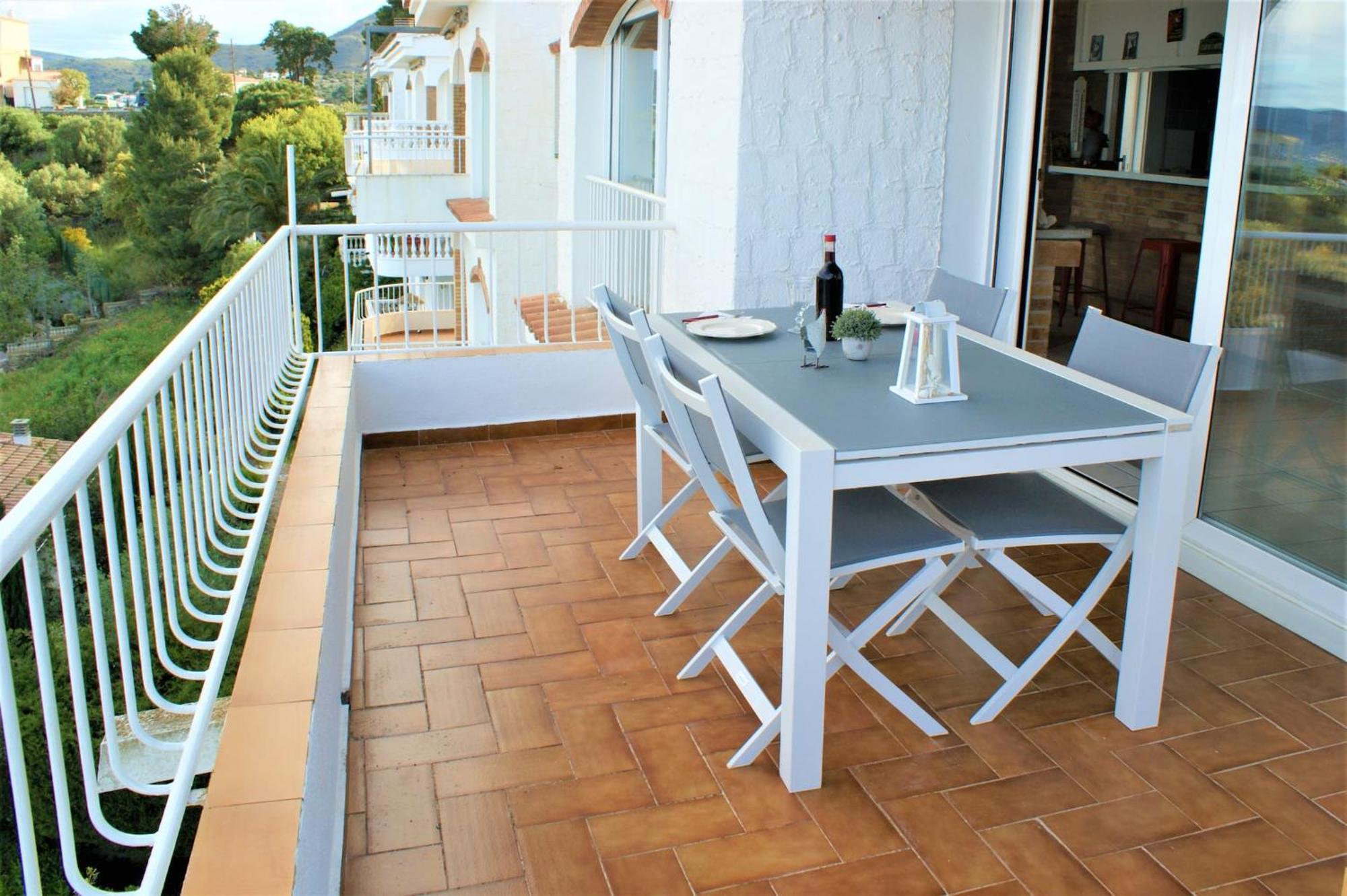 Precioso Piso Con Vistas Espectaculares Del Mar Av-50 Apartment Росес Екстериор снимка