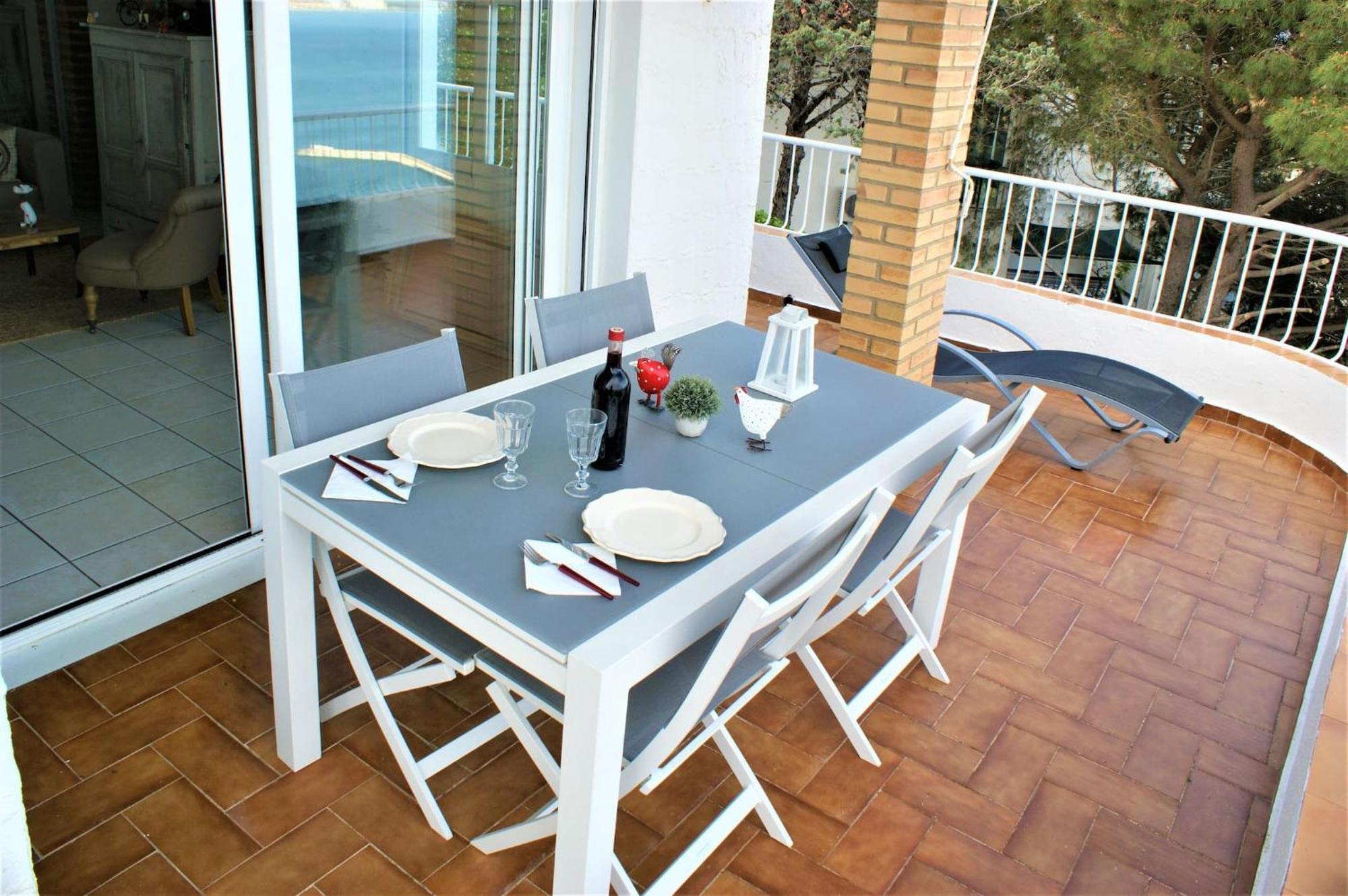 Precioso Piso Con Vistas Espectaculares Del Mar Av-50 Apartment Росес Екстериор снимка