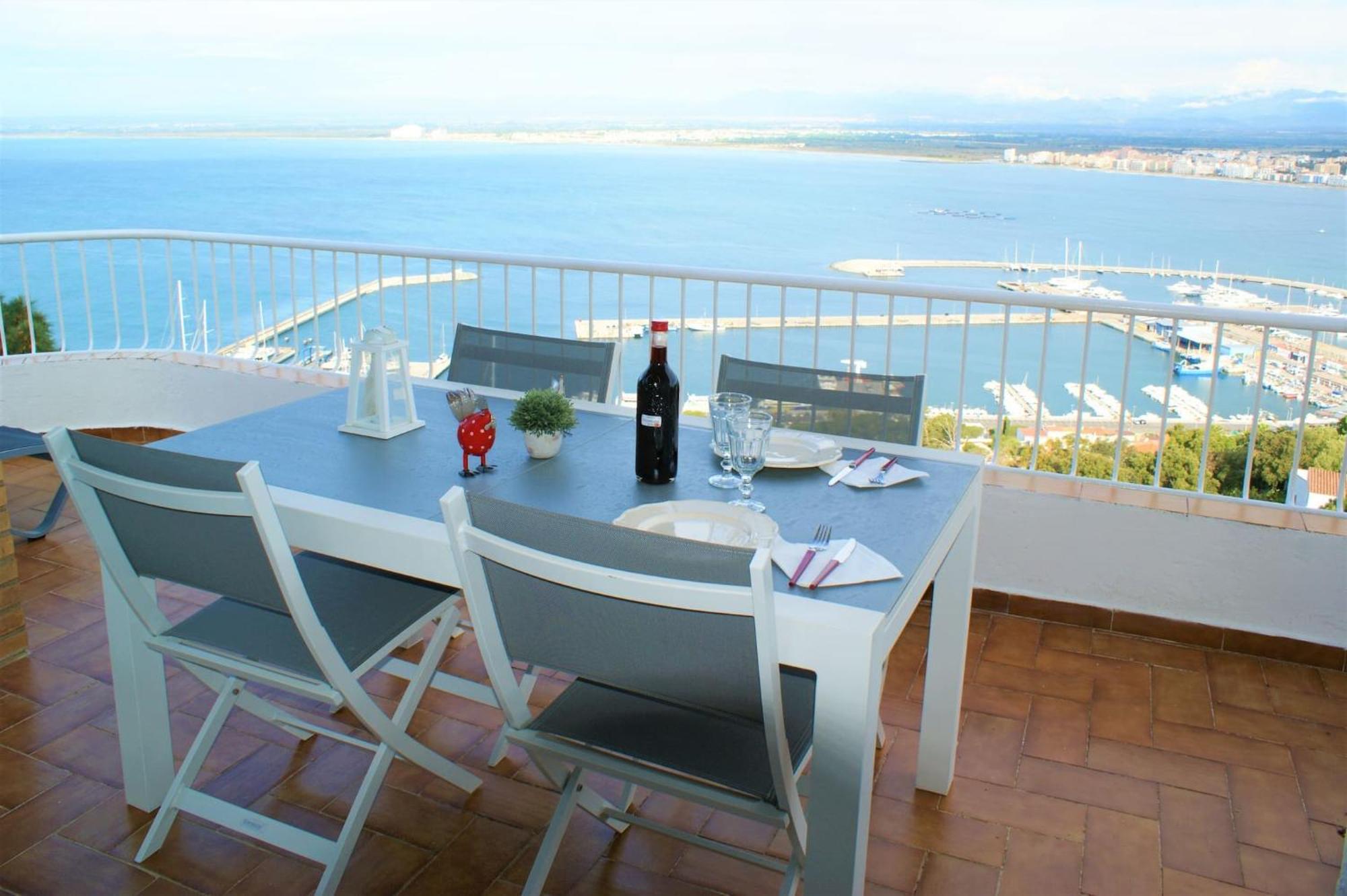 Precioso Piso Con Vistas Espectaculares Del Mar Av-50 Apartment Росес Екстериор снимка